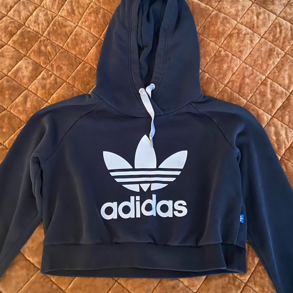 Adidas crop sweatshirt